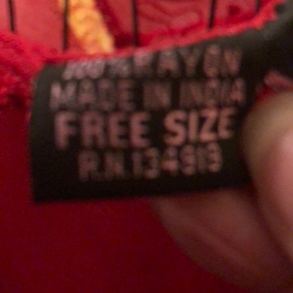 Boho top, shirt, blouse , embroidered top - Picture 7 of 7